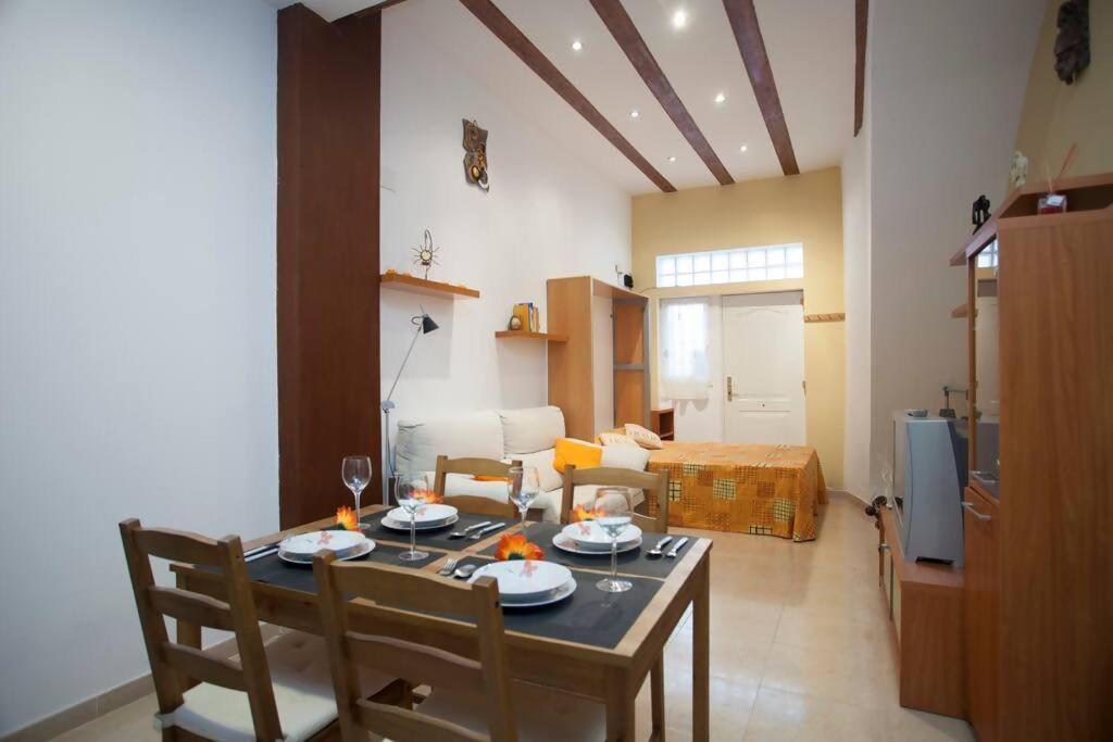 Casita Privada Con Encanto En La Playa De บาเลนเซีย ภายนอก รูปภาพ